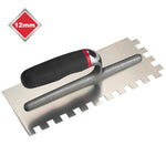 Tile Rite - 12mm Square Notched Stainless Steel Trowel