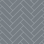 Multipanel Tile Collection Monument Grey Herringbone (410x123) (0780)