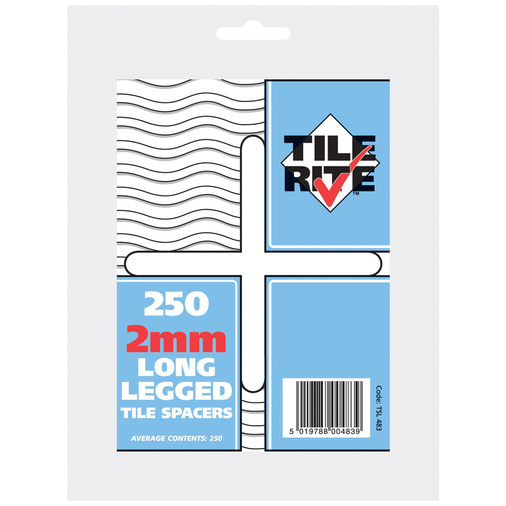 Tile Rite - 2mm Long leg Tile Spacer 250