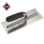 Tile Rite - 8mm Square Notched Stainless Steel Trowel