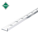 Tile Rite - L SHAPE SILVER TRADE TRIM 10mm