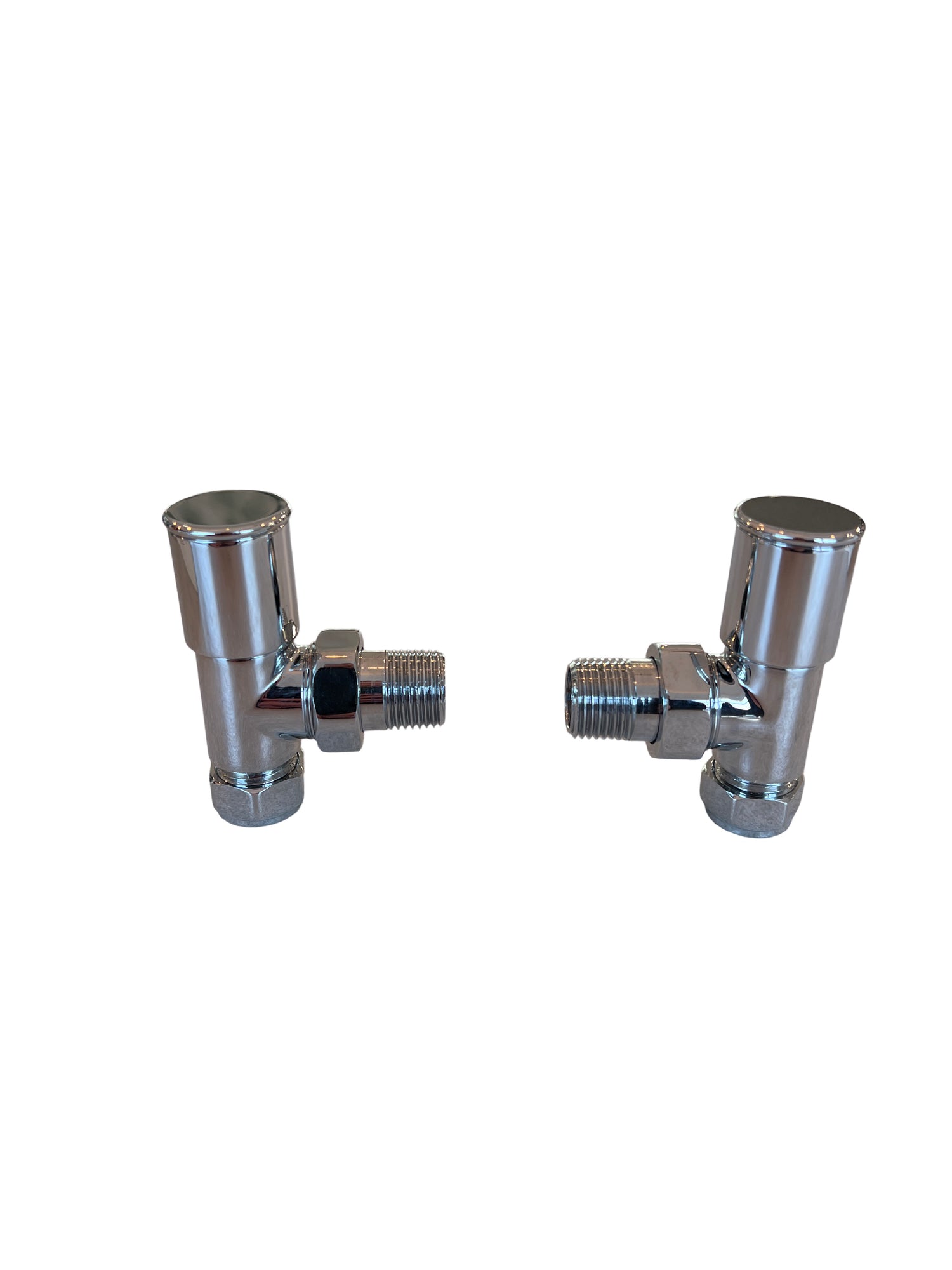 Technique - Matt Black Corner Radiator Valves