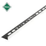 Tile Rite - 10mm 'L' Shaped Bright Silver Trim