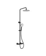 Sonas - Alita Rain Thermostatic Shower Kit Matt Black
