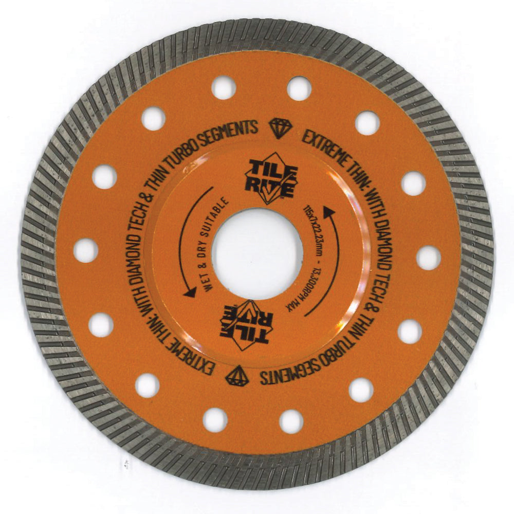 Tile Rite - 115MM Extreme Thin Turbo Blade