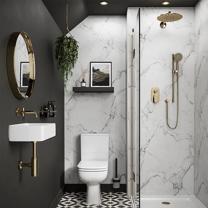 Multipanel Linda Barker Collection Calacatta Marble (3460)