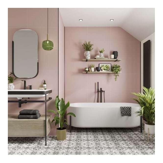 Multipanel Tile Collection Antique Rose Tile (580x400) (0325)