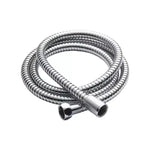 Imex - Chrome plated 7mm bore double-lock hose 1500mm