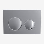 Viva Skylo Gloss Chrome Dual Flush Plate (Round Button)