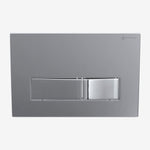 Viva - Skylo Gloss Chrome Dual Flush Plate (Rectangular button)