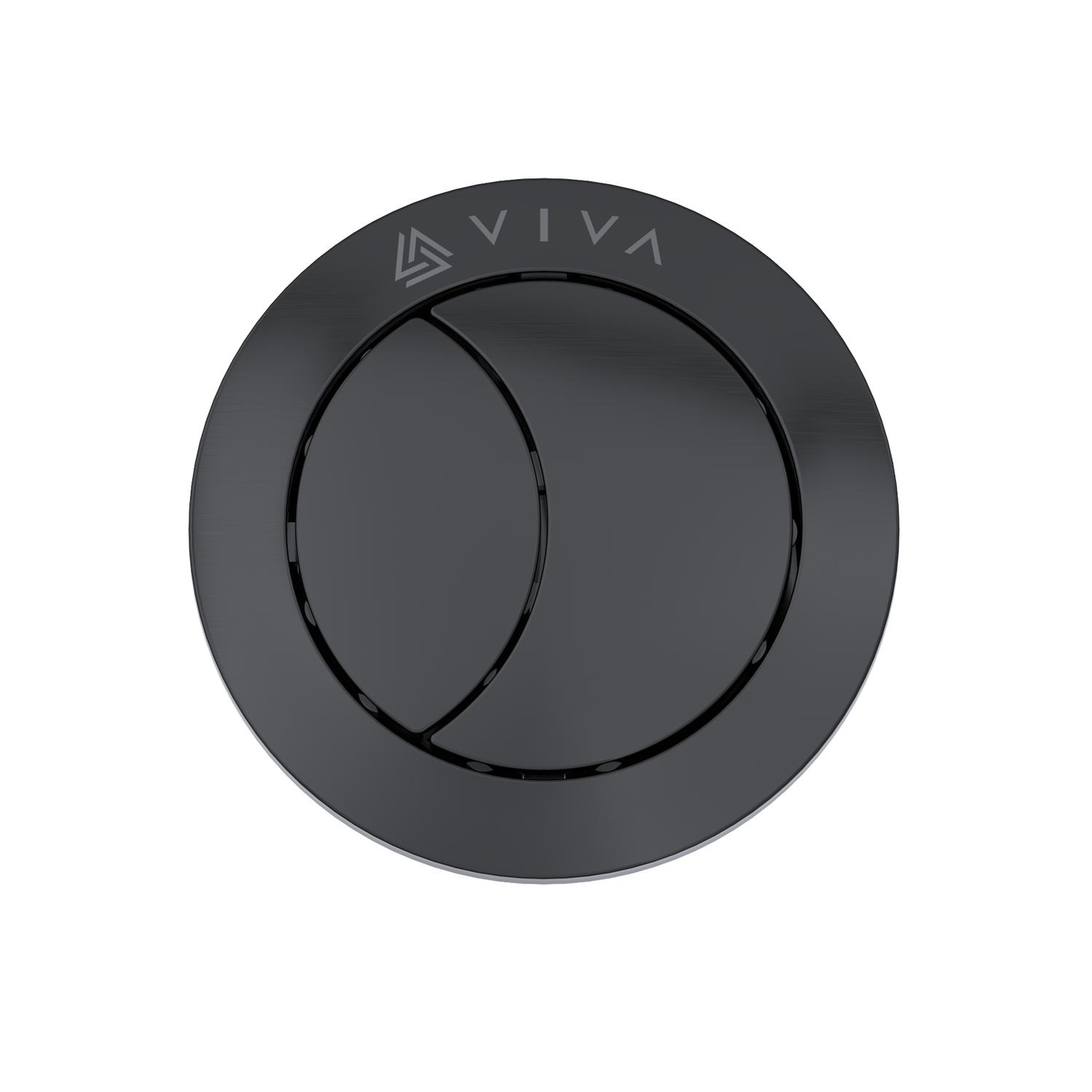 Viva - Black Uni-Button for Skylo flush Valves