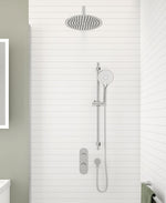 SONAS - ALITA Knurled Shower Set 1 - Wall Mounted Fixed Head