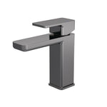 Castillo - Windon Mono Basin Mixer With Push Button Waste (Gunmetal Grey)