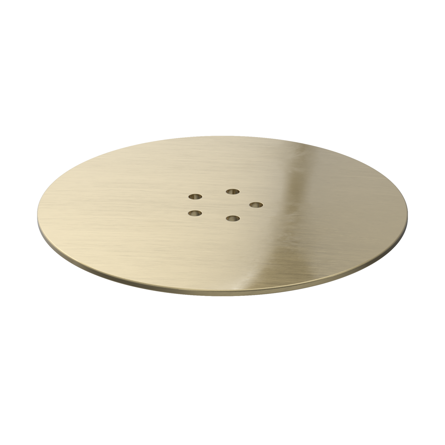 Viva - Brushed Brass Metal Shower Trap Dome
