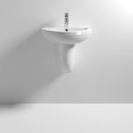 Cordoba 450MM 1TH Basin And Semi Pedestal