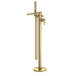 Arvan Freestanding Bath Tap Brushed Brass