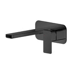 Windon Wall Mounted Basin Mixer Black