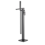 Windon Freestanding Bath Tap Brushed Gun Metal