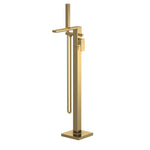 Windon Freestanding Bath Tap Brushed Brass