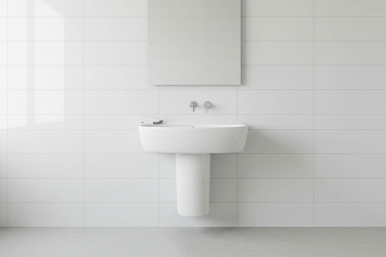 Pros and Cons: Is a Semi-Pedestal Basin Right for Your Small Bathroom?