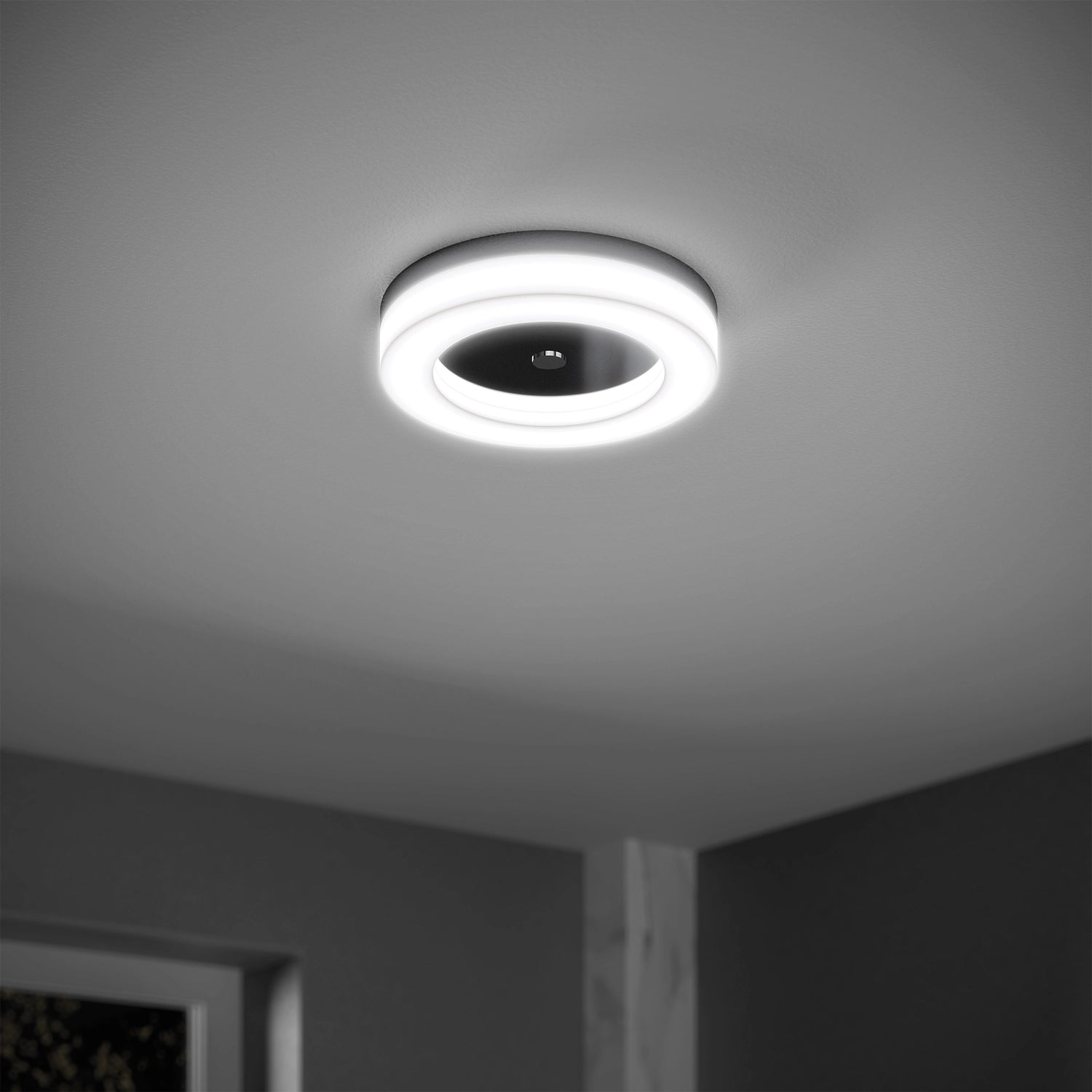HiB Polar LED Bathroom Ceiling Light