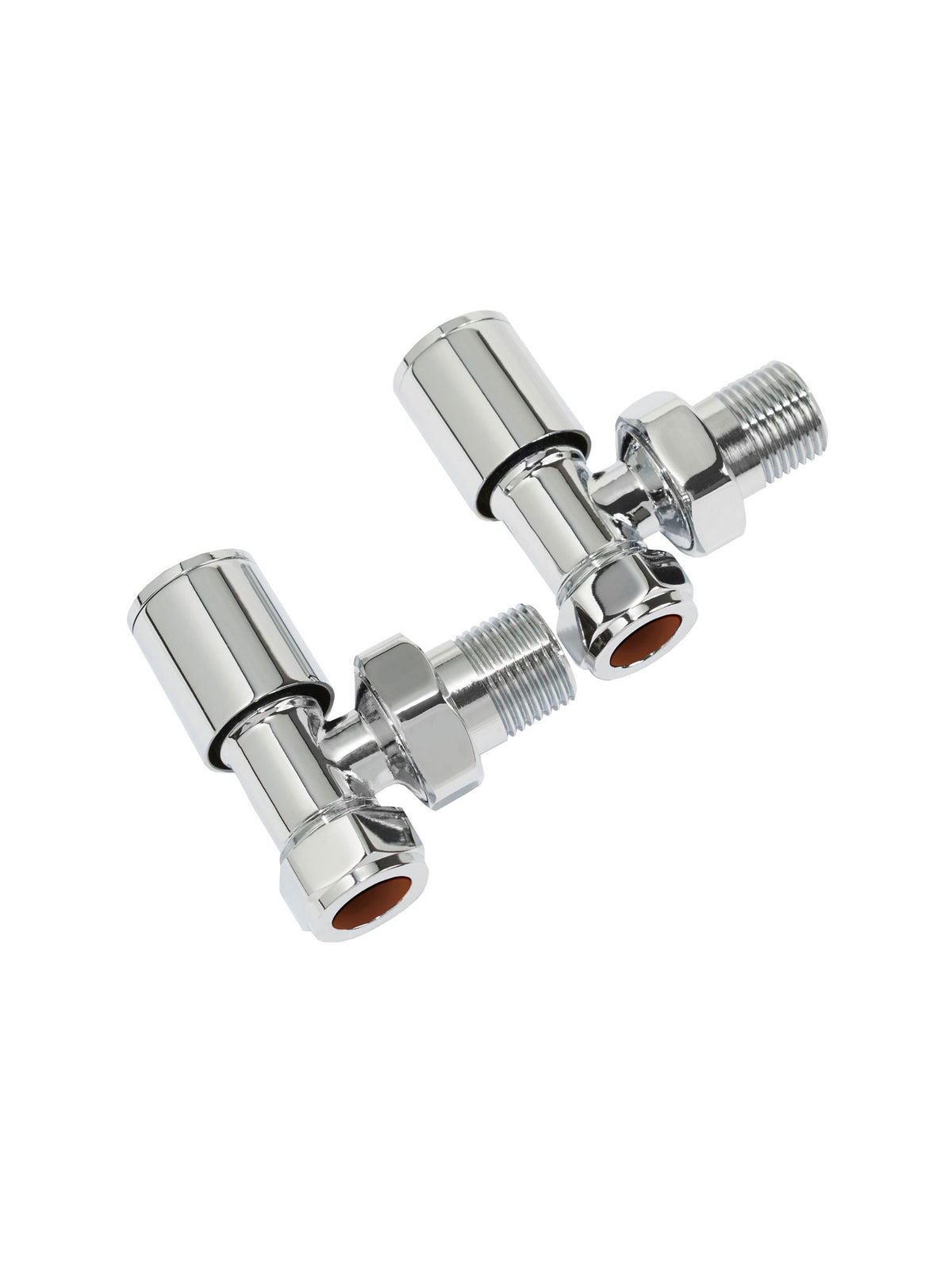 Giavani Angled Heated Towel Rail Valves