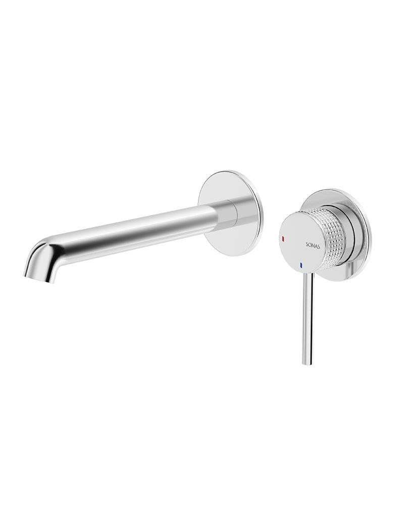 Sonas Alita Wall Mounted Basin Mixer Chrome