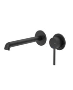 Sonas Alita Wall Mounted Basin Mixer Matt Black