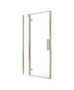Sonas ASPECT 8mm Inline Hinged Shower Door Brushed Nickel