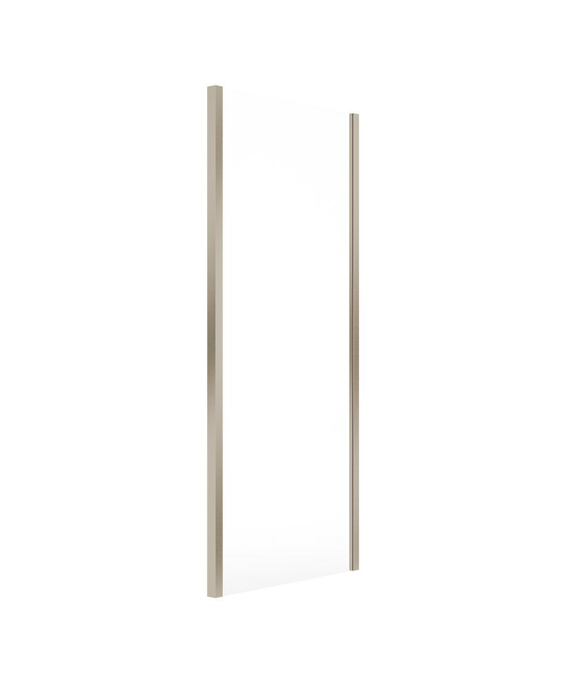 Sonas Aspect 8mm Shower Side Panel Brushed Nickel