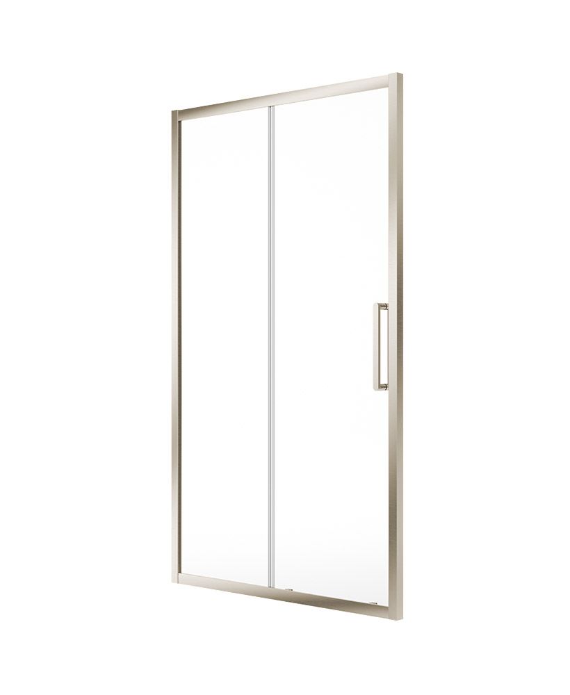 Sonas ASPECT 8mm Sliding Shower Door Multiple Sizes Brushed Nickel