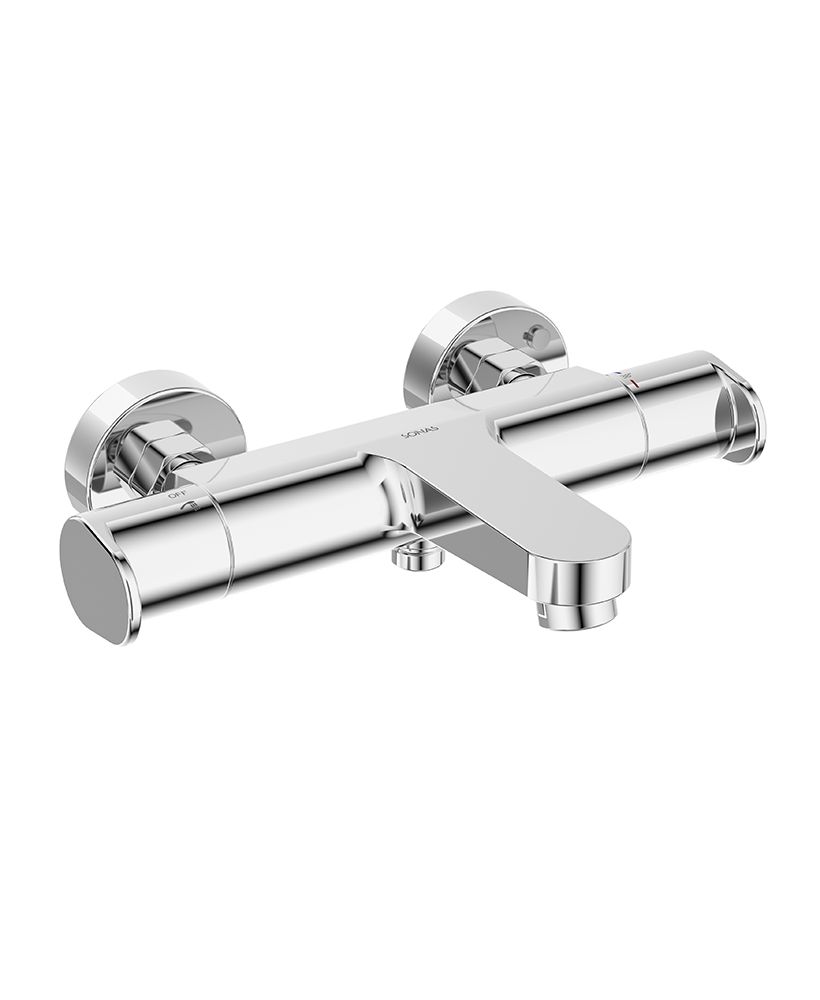 Sonas Urban Thermostatic Bath Shower Mixer Chrome