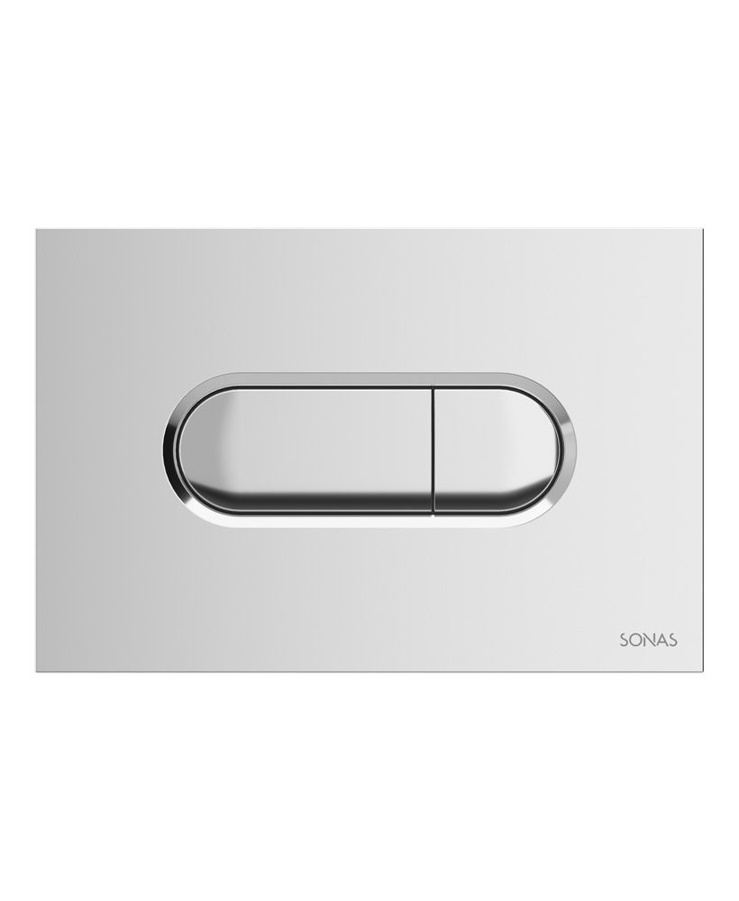 SONAS Urban Dual Flush Plate Chrome