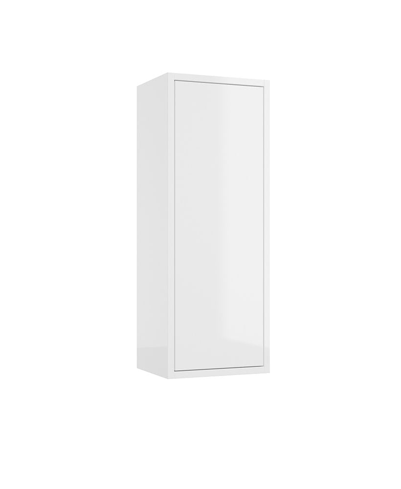 Sonas LIVING Wall Hung Storage Column – All Premium Finishes Gloss White