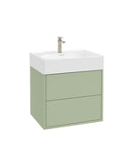 Sonas PULSE Wall Hung Two Drawer Vanity Unit & Basin 60cm Parkland