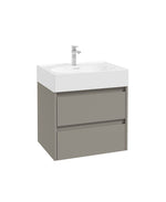 Sonas APEX Wall Hung Two Drawer Vanity Unit & Basin 60cm City Stone