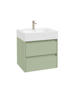 Sonas APEX Wall Hung Two Drawer Vanity Unit & Basin 60cm Parkland