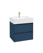 Sonas APEX Wall Hung Two Drawer Vanity Unit & Basin 60cm Riverside