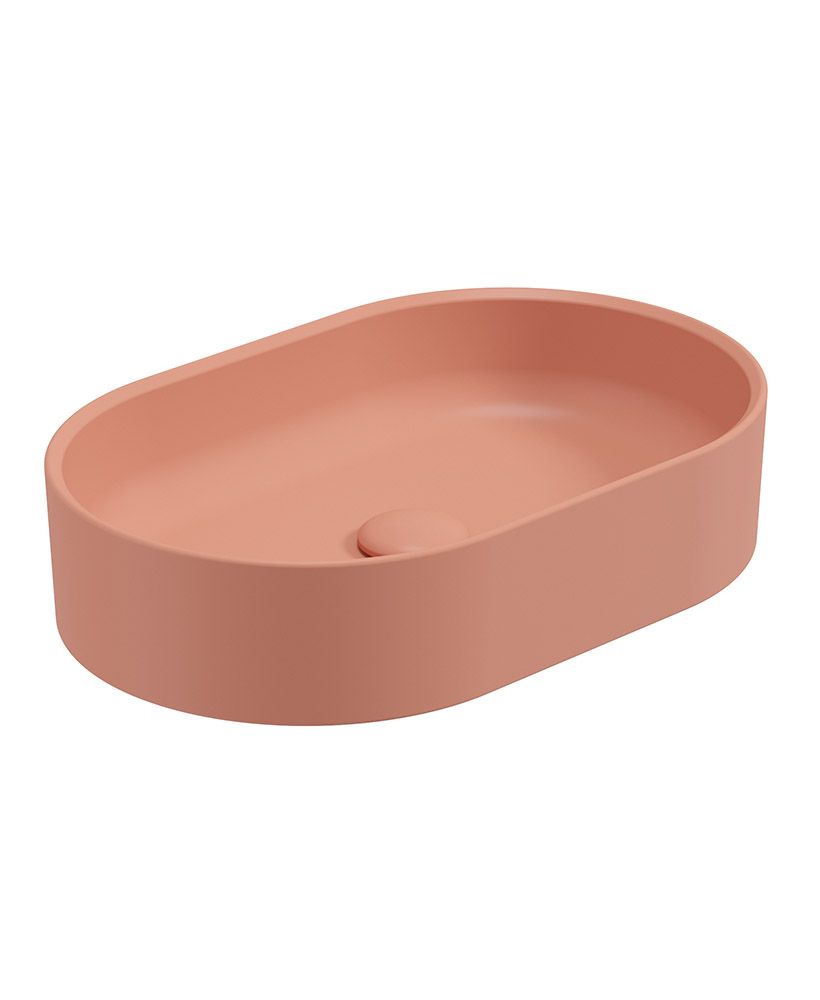 Sonas LIVING Oval Countertop Wash Basin & Waste Metro Blaze