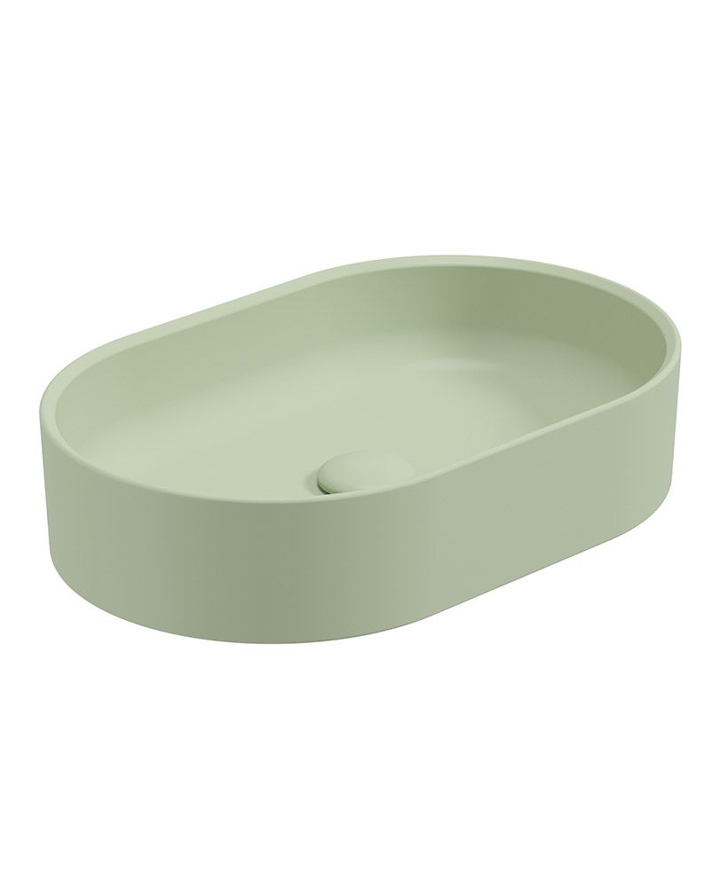 Sonas LIVING Oval Countertop Wash Basin & Waste Parkland