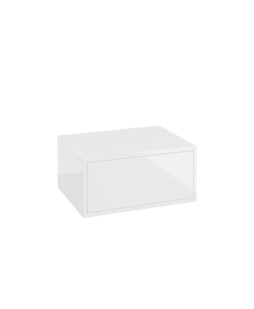 Sonas PULSE Floating Single Drawer Vanity Unit – All Sizes & Colours 60cm Gloss White