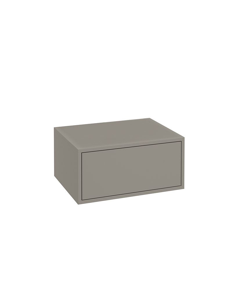 Sonas PULSE Floating Single Drawer Vanity Unit – All Sizes & Colours 60cm City Stone