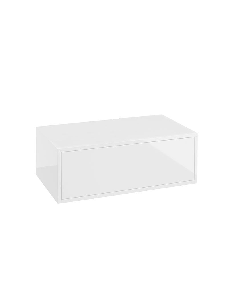 Sonas PULSE Floating Single Drawer Vanity Unit – All Sizes & Colours 80cm Gloss White