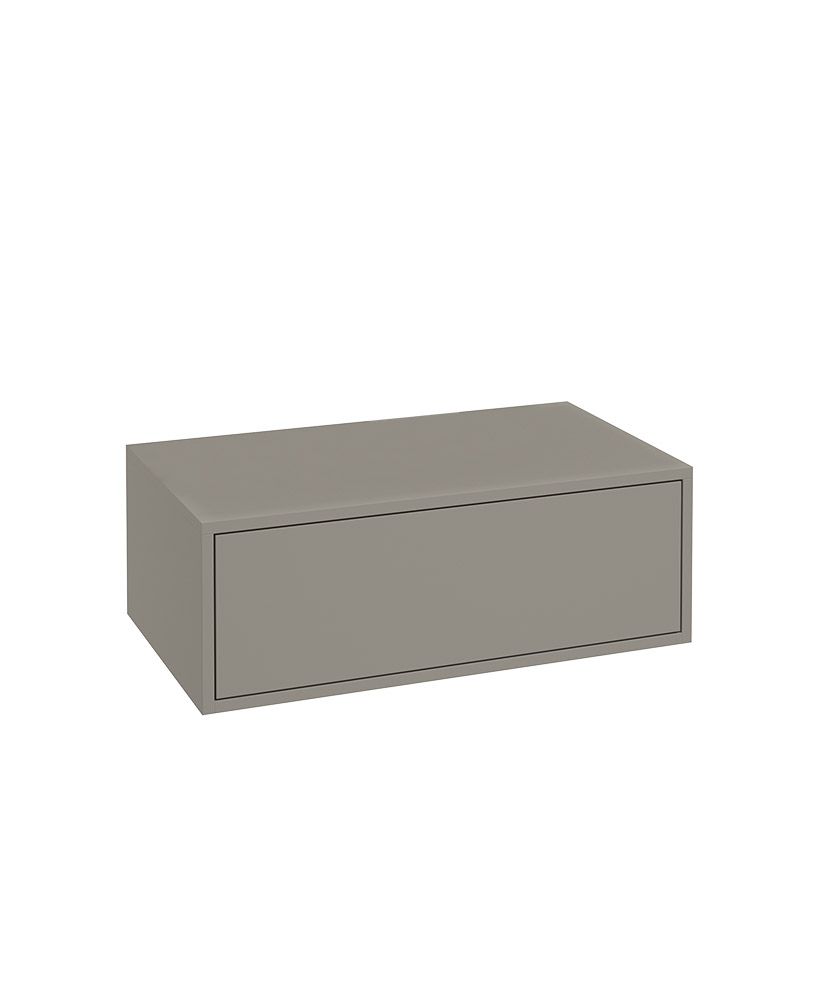 Sonas PULSE Floating Single Drawer Vanity Unit – All Sizes & Colours 80cm City Stone