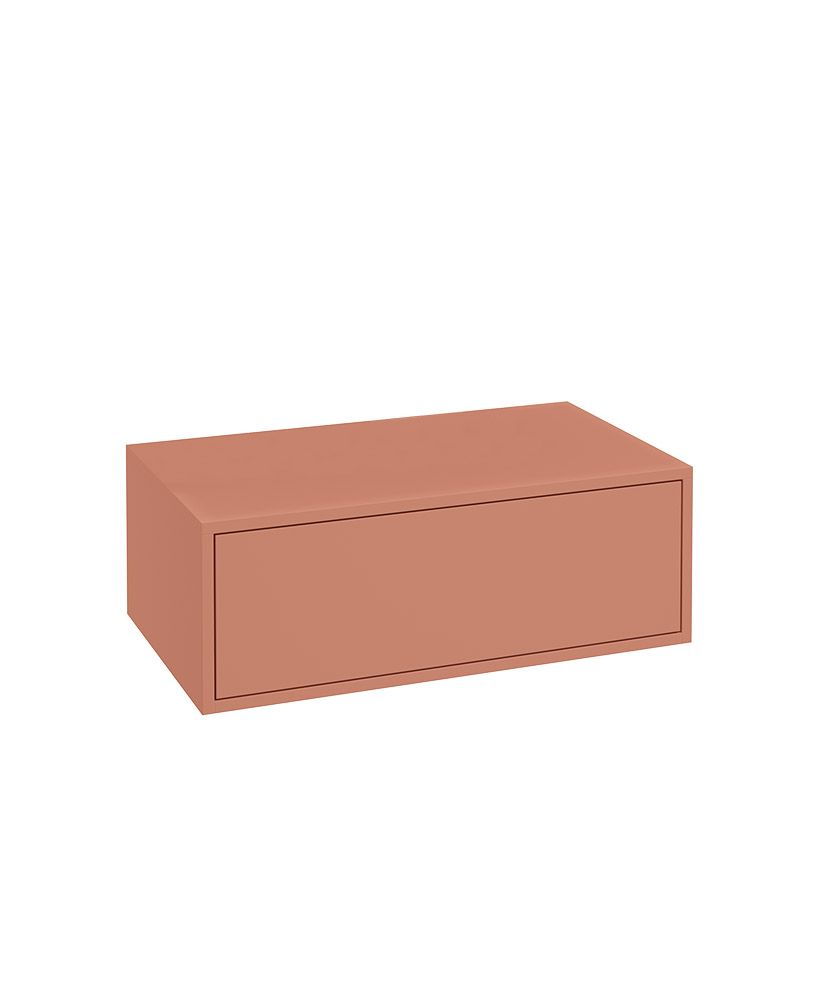 Sonas PULSE Floating Single Drawer Vanity Unit – All Sizes & Colours 80cm Metro Blaze