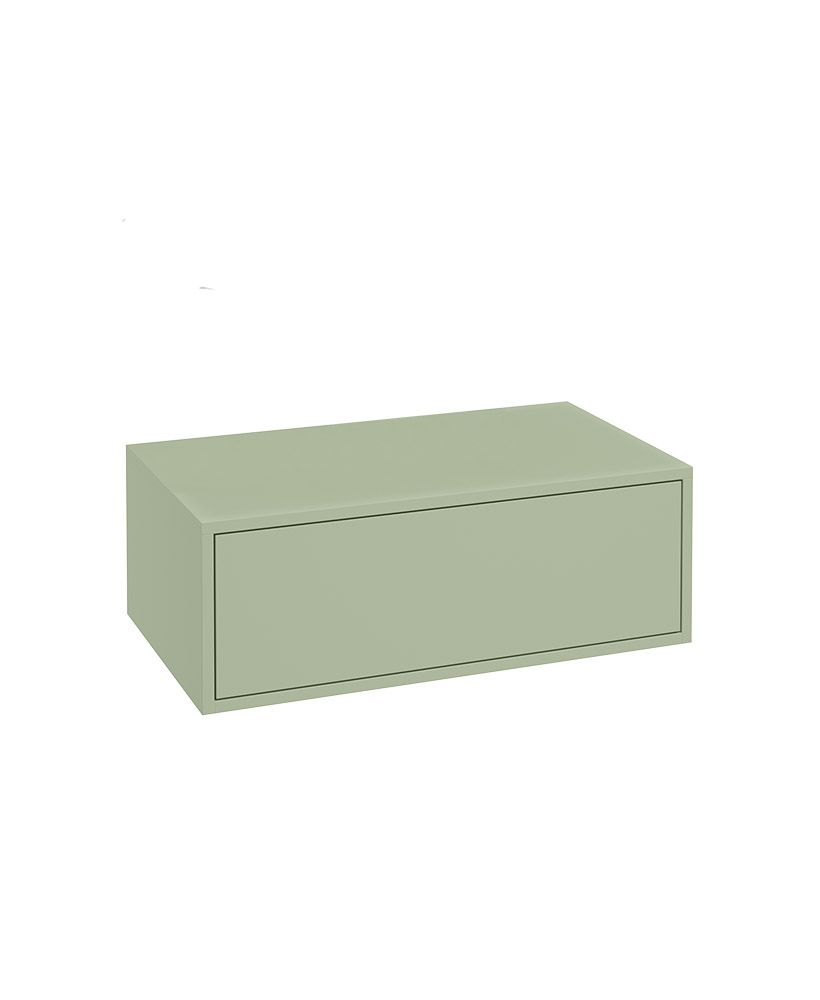 Sonas PULSE Floating Single Drawer Vanity Unit – All Sizes & Colours 80cm Parkland