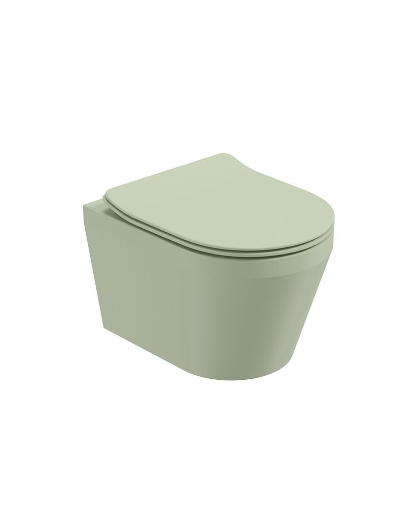 LIVING Wall Hung WC White & Soft Close Seat Parkland