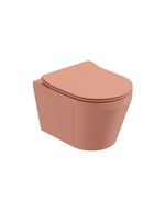 LIVING Wall Hung WC White & Soft Close Seat Metro Blaze
