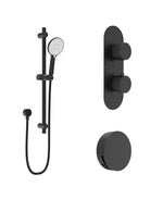 Sonas Alita Knurled Bath Set 1 Matt Black