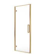 Sonas ASPECT 8mm Hinged Shower Door Brushed Gold